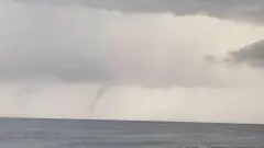 Hatay Samandağ Açıklarında Hortum! Vatandaşlar Cep Telefonu Kameralarıyla Görüntülediler! - Sağlam Haber